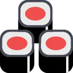Sushi SVG Icon